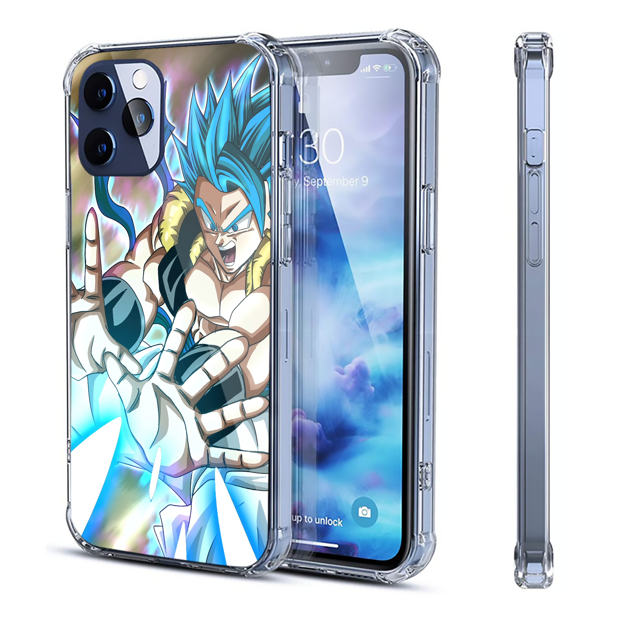 （画像用） ドラゴンボール DRAGON BALL 【iPhone 12シリーズ対応】透明スマホケース（クリアソフトケース）